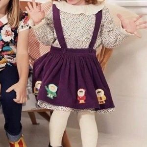 Adorable Suspender Skirt